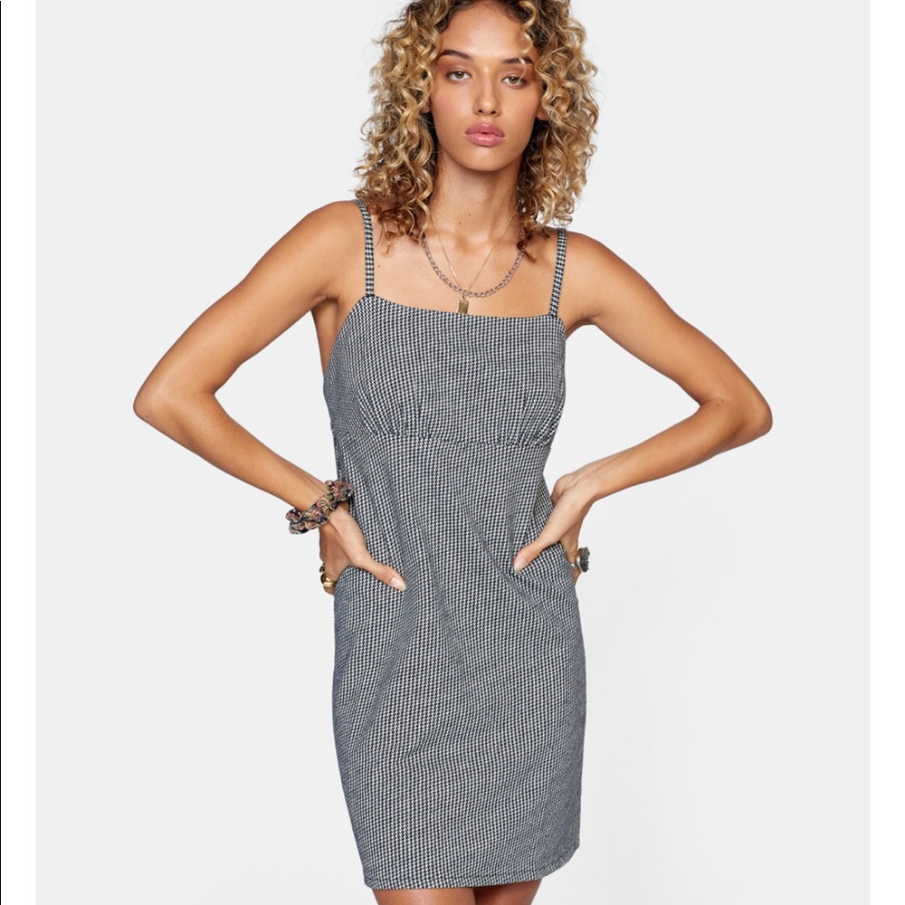 RVCA women’s gingham dress